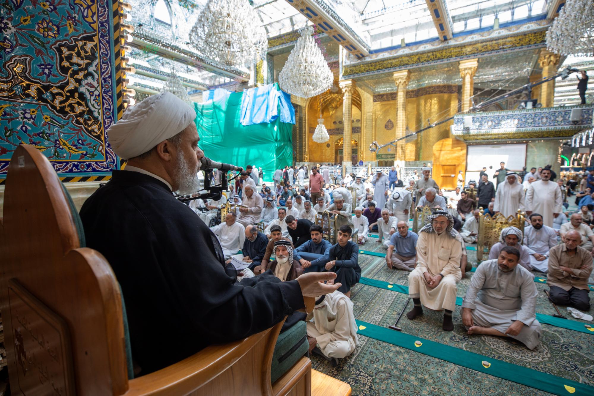 قسم الشؤون الدينية يستذكر سيرة الإمام الحسن العسكري (عليه السلام) تزامنًا مع ذكرى ولادته
