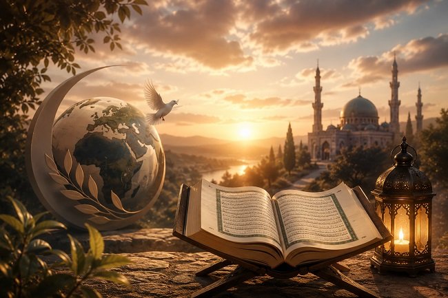 الإسلام: رسالةُ أخلاقٍ وسلامِ وإحسانِ
