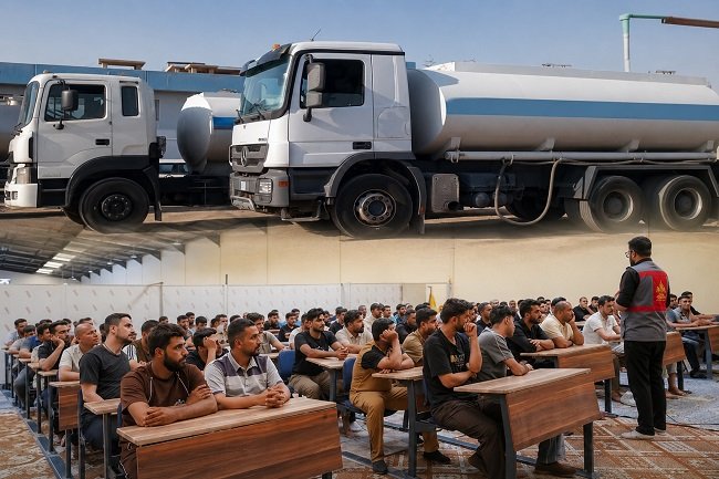 ضمن استعداداتها لزيارة الأربعين.. العتبة الحسينية تعزز جاهزية ملاكاتها وتواصل دعم المواكب والمناطق النائية بالمياه في البصرة