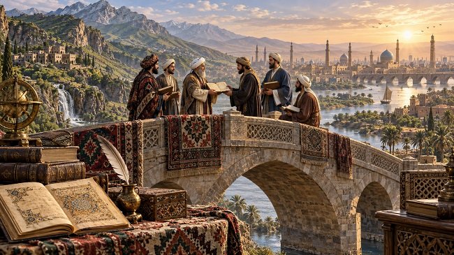 جسور الفكر واللغة: التفاعل الثقافي الكردي–العربي عبر التاريخ الإسلامي والحديث
